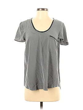 Gemma Short Sleeve Silk Top (view 1)