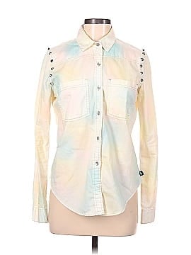 Kendall & Kylie Long Sleeve Button-Down Shirt (view 1)