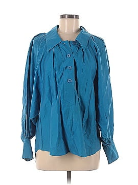 Anne Klein Long Sleeve Blouse (view 1)