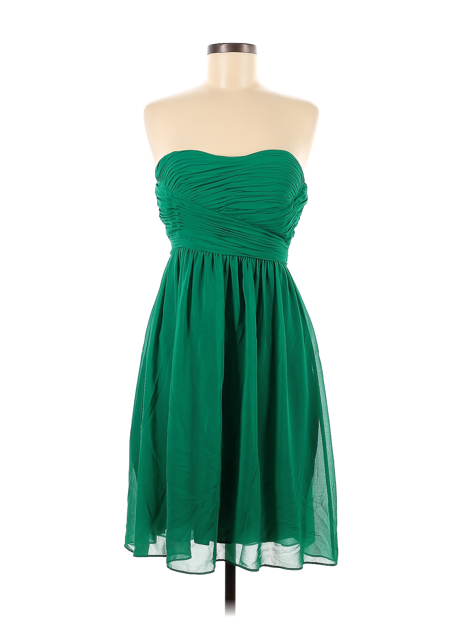 Robe Cocktail Noire Donna Morgan Taille 12 Petite - 100% Polyester - Occasion Très Bon état