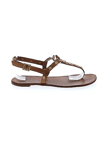 Tory burch brown top sandals