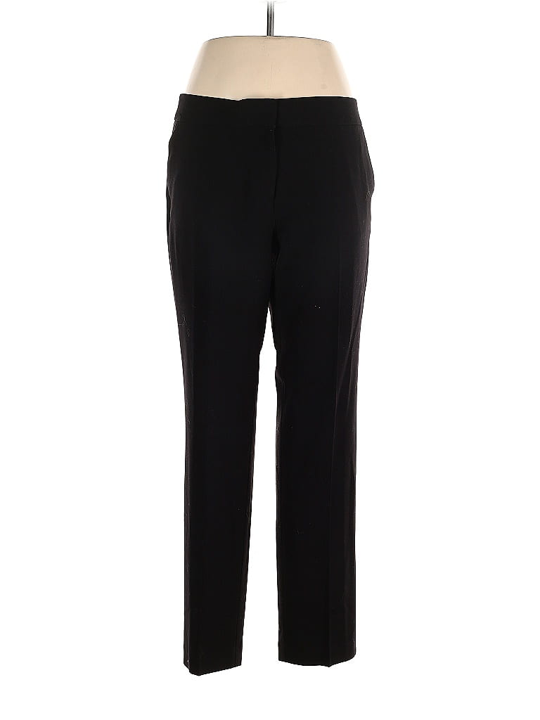 Piazza Sempione Polka Dots Black Dress Pants Size 46 (IT) 86 off