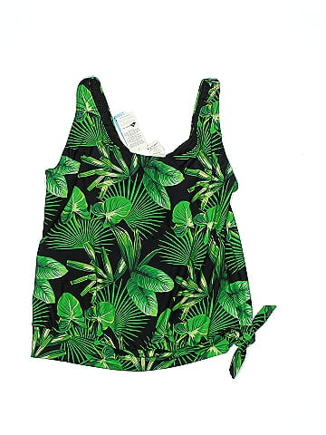 Sporti Green Swimsuit Top Size 18 (Plus) - 18% off