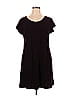 Eileen Fisher Solid Burgundy Casual Dress Size XL - photo 1