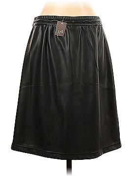 J.Jill Faux Leather Skirt (view 2)
