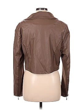 Nicole Richie for Impulse Faux Leather Jacket (view 2)