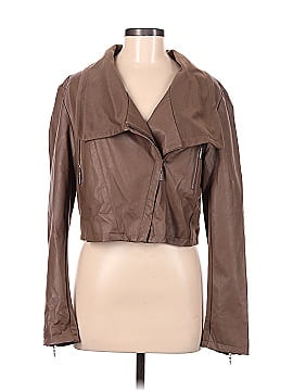 Nicole Richie for Impulse Faux Leather Jacket (view 1)