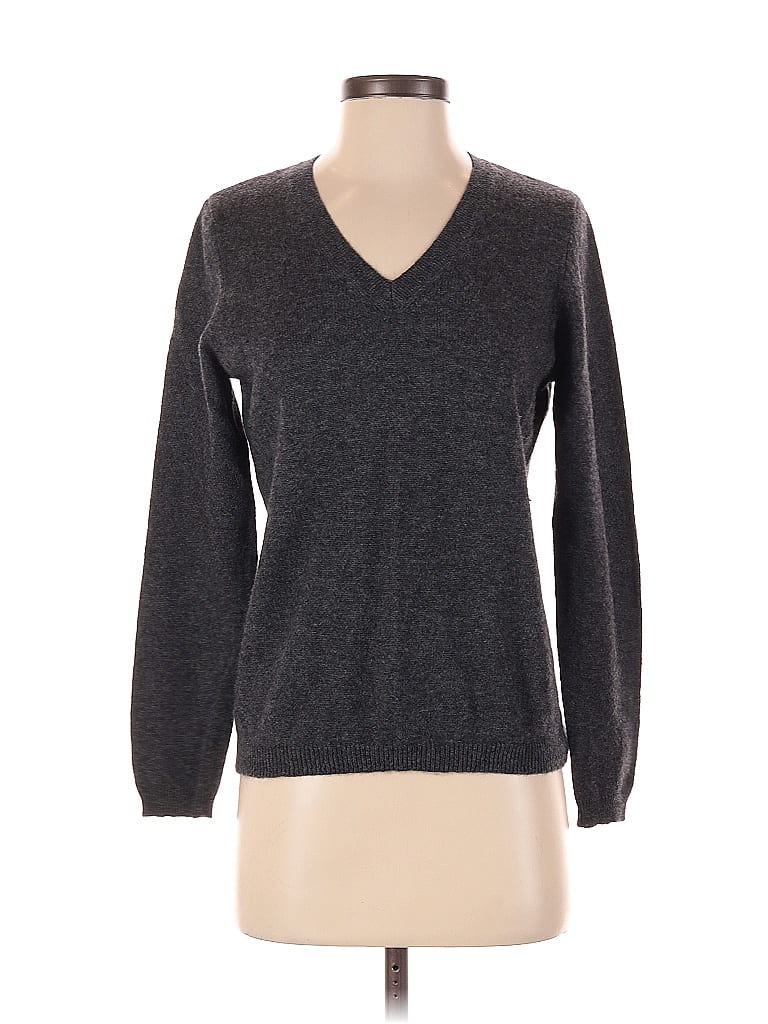 Forte 100% Cashmere Gray Cashmere Pullover Sweater Size S - 80% off ...