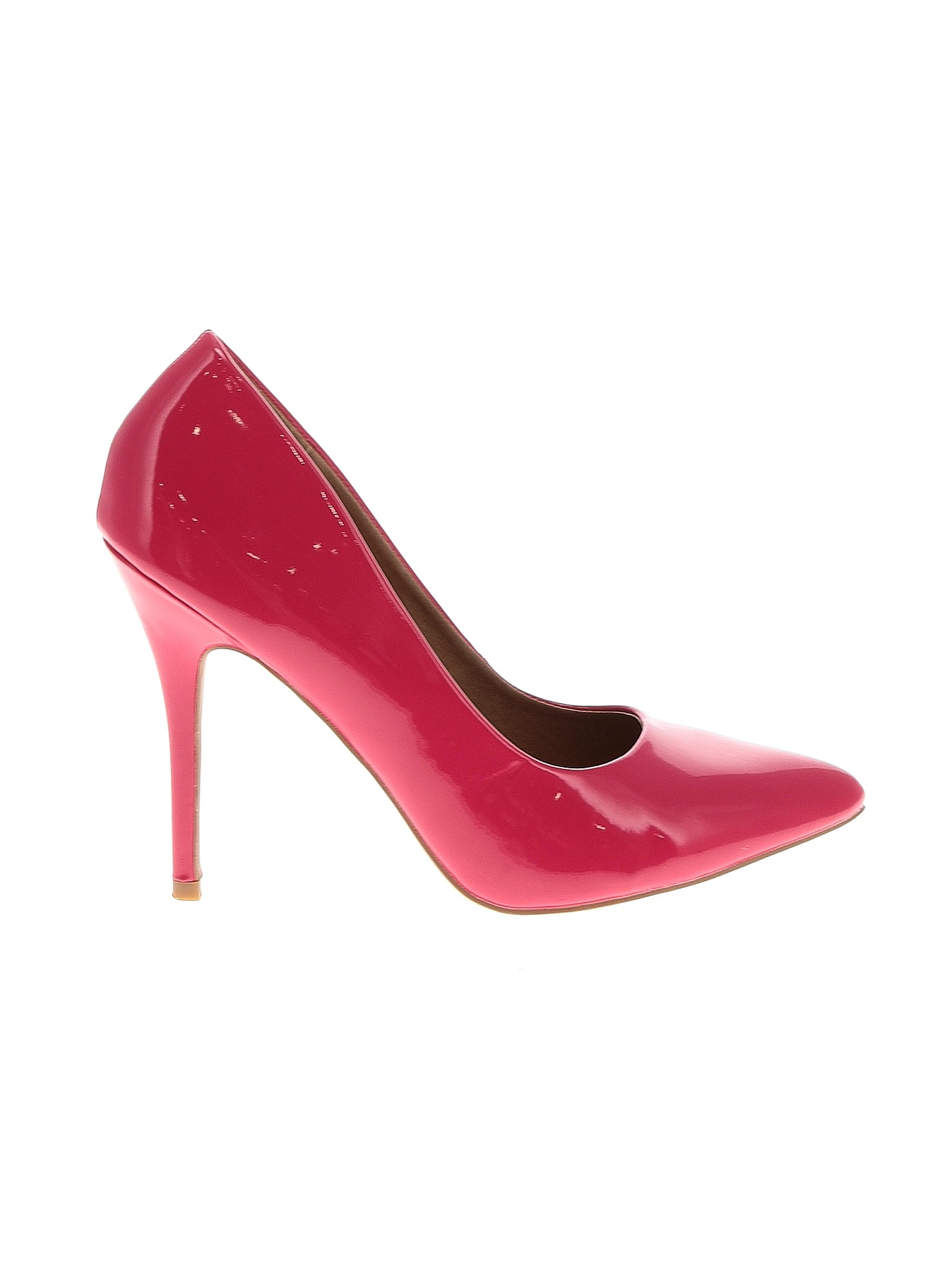 Riverberry Solid Red Pink Heels Size 10 - 43% off