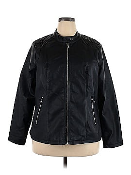 Cavalini faux hot sale leather jacket