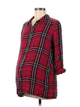 Oh Baby By Motherhood Long Sleeve Button-Down Shirt (view 1)