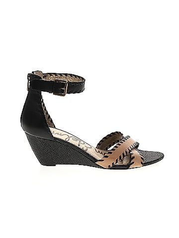 Sam edelman hot sale black wedges