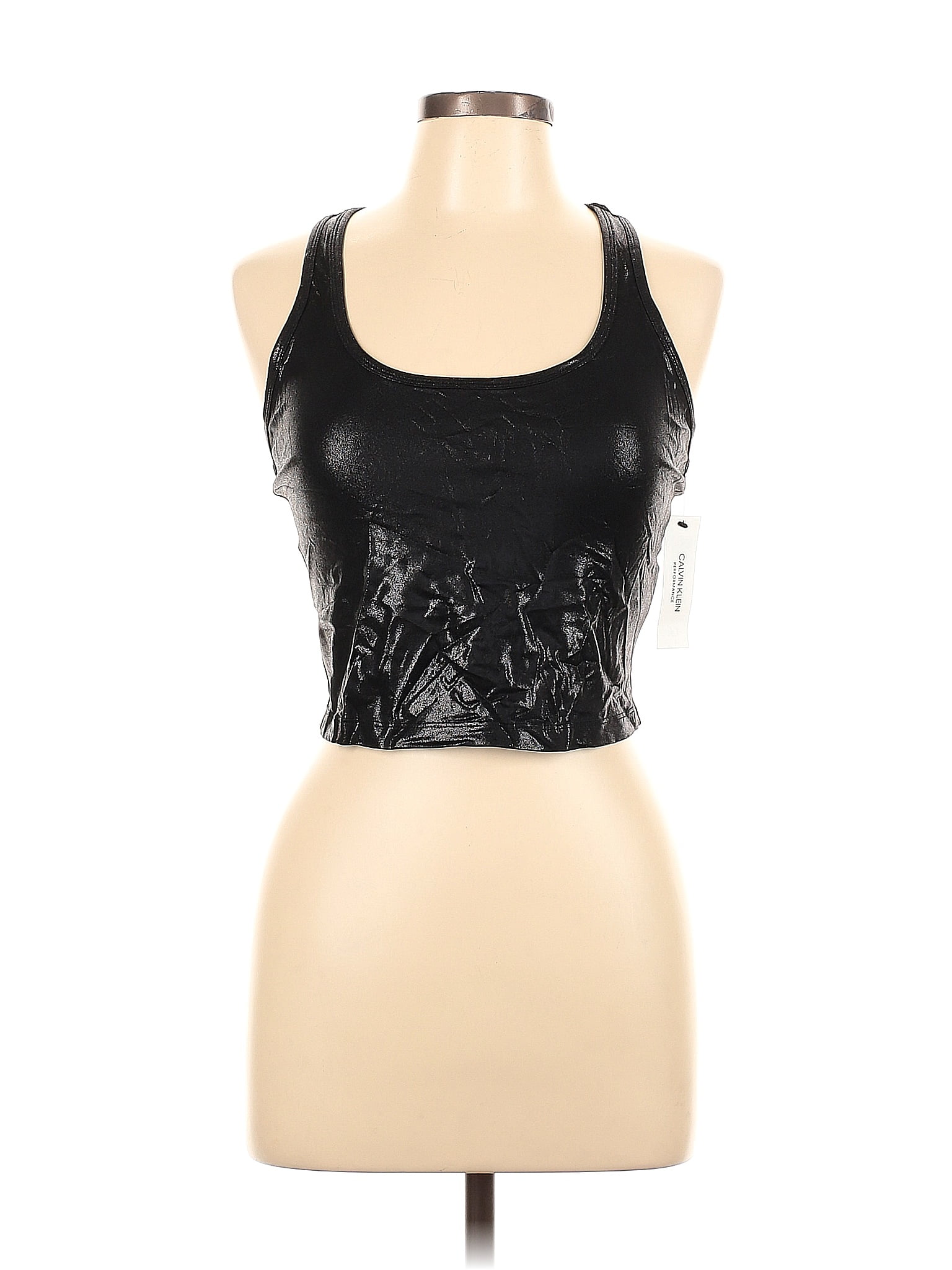 Calvin Klein Performance Black Tank Top Size L - 59% off | ThredUp