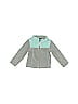 Gerry 100% Polyester Marled Color Block Teal Fleece Jacket Size 2T - photo 1