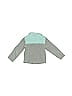 Gerry 100% Polyester Marled Color Block Teal Fleece Jacket Size 2T - photo 2