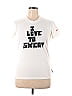 Nike 100% Cotton White Short Sleeve T-Shirt Size XL - photo 1