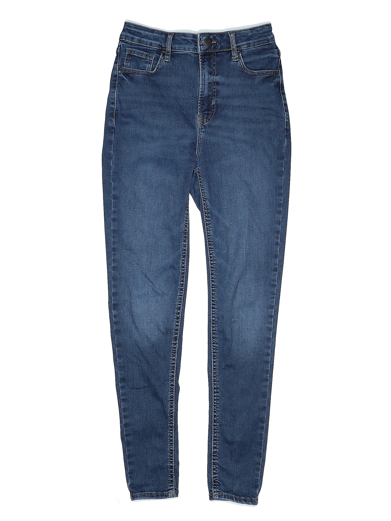 Old Navy Solid Blue Jeans Size 2 6 25 off ThredUp