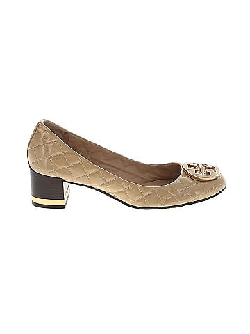 Tory burch discount tan heels