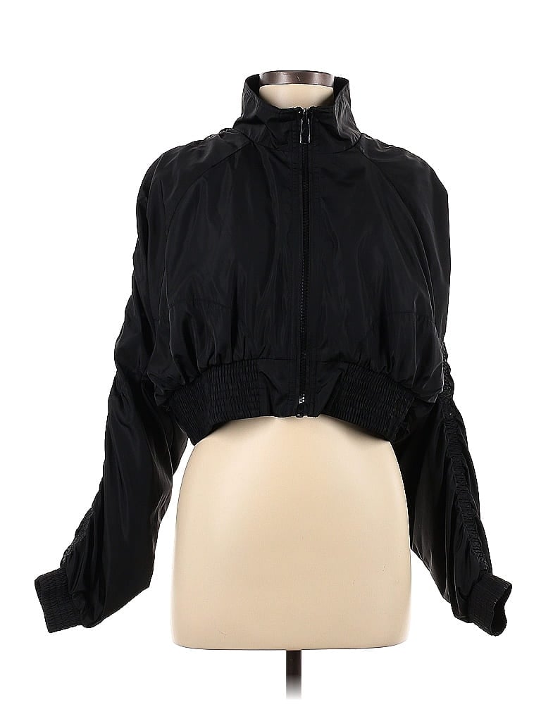 Unbranded 100% Polyester Black Jacket Size M - photo 1
