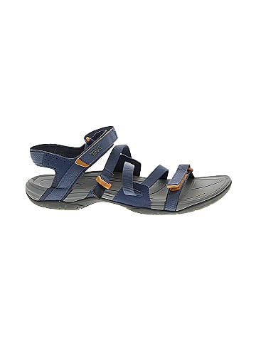 Teva Solid Navy Blue Sandals Size 11 57 off ThredUp