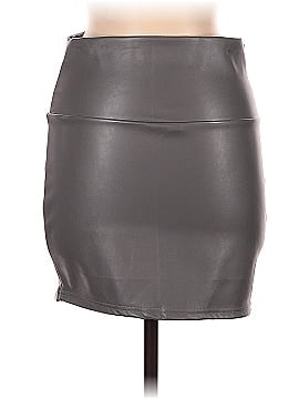 Assorted Brands Faux Leather Skirt (view 2)