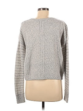 Aqua Wool Pullover Sweater (view 2)