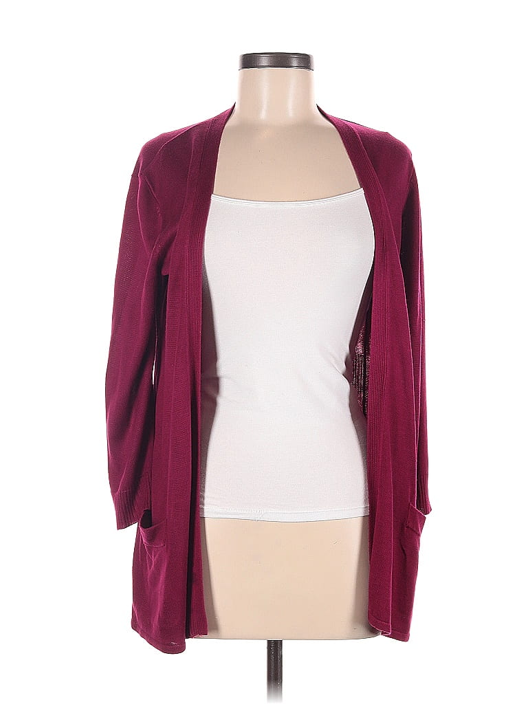 New York & Company 100% Acrylic Burgundy Cardigan Size M - 71% off ...