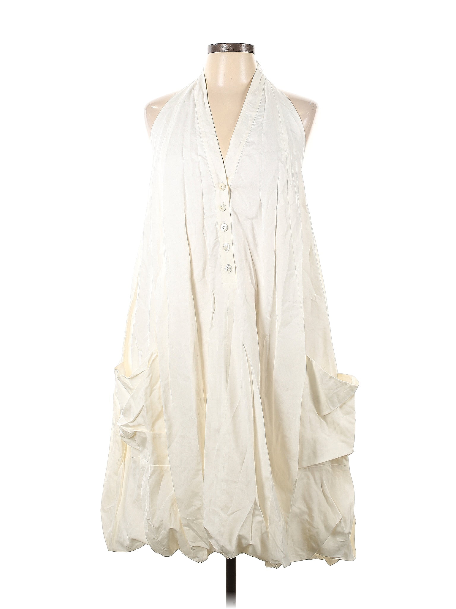 Socapri Ivory Abito Balloon Dress Size 48 (IT) - 85% off | ThredUp