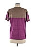 Alternative Earth Color Block Tweed Purple Short Sleeve T-Shirt Size M - photo 2