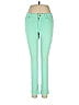 Else Jeans Hearts Tropical Color Block Green Jeans Size 26 waist - photo 1