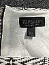 Topshop Argyle Chevron-herringbone Graphic Gray Formal Skirt Size 6 - photo 3