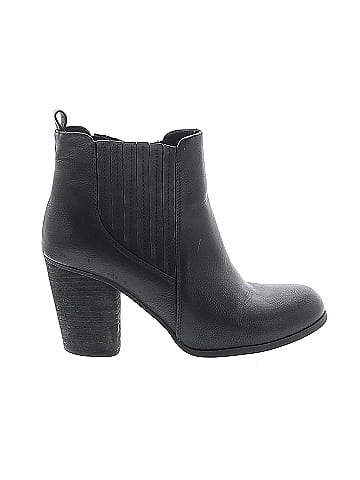 Ladies black ankle clearance boots size 5