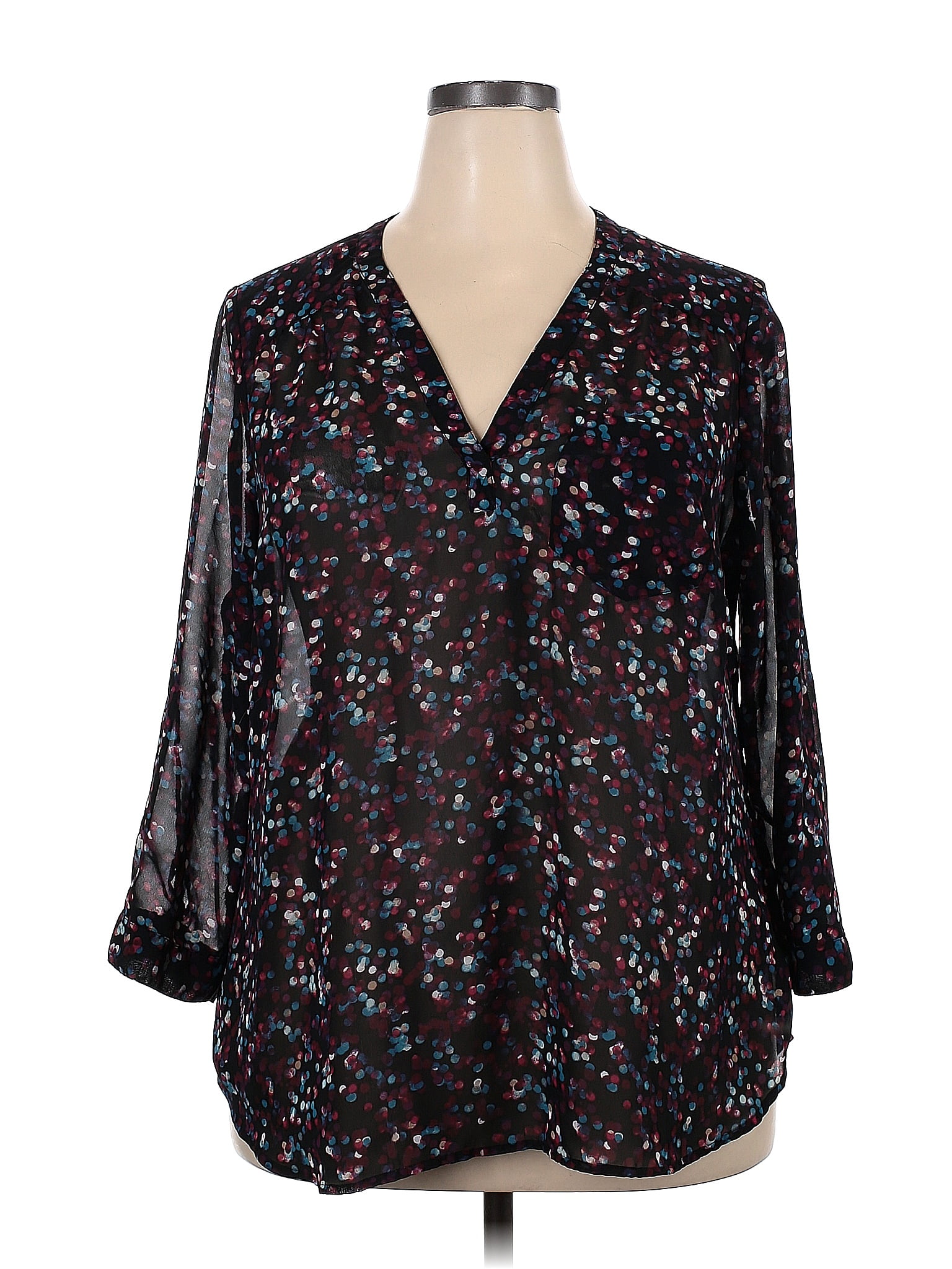 Bl^nk London 3/4 sleeve blouse Size S / EUC main image 0