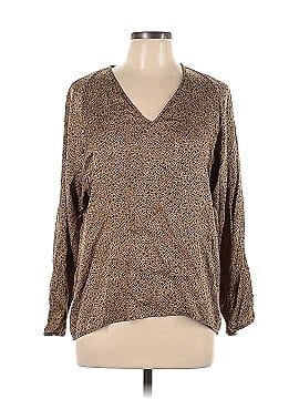Spitalnick Long Sleeve Silk Top (view 1)