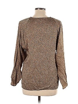 Spitalnick Long Sleeve Silk Top (view 2)