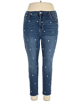 No Boundaries Juniors Pull On Flare Jeans 