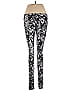 Mossimo Supply Co. Paisley Floral Graphic Animal Print Silver Leggings Size M - photo 2