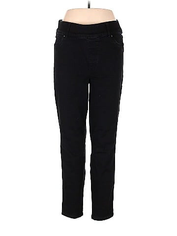 SPANX Solid Black Jeggings Size 1X (Plus) - 52% off