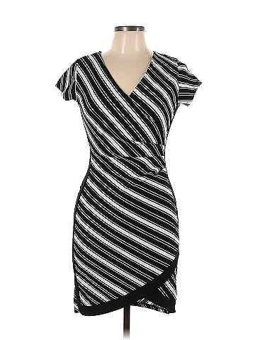 Almost famous black and white cheap dress