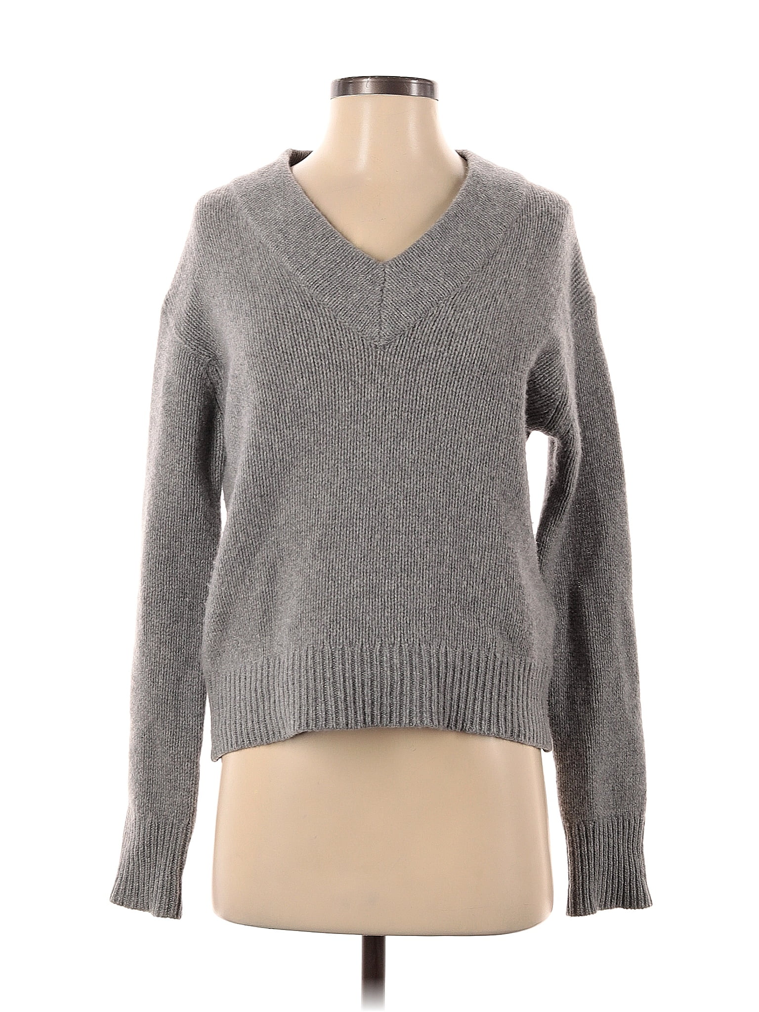 White + Warren
 Colorblocked Cotton-Blend Sweater main image 1