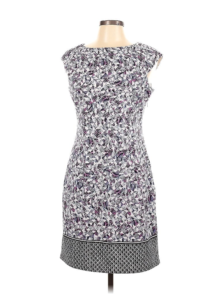 Wisp Floral Multi Color Purple Casual Dress Size 10 - 72% off | ThredUp