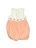 Janie and Jack 100% Cotton Orange Short Sleeve Outfit Size 12-18 mo - photo 1