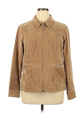 Christopher and banks on sale faux leather jacket