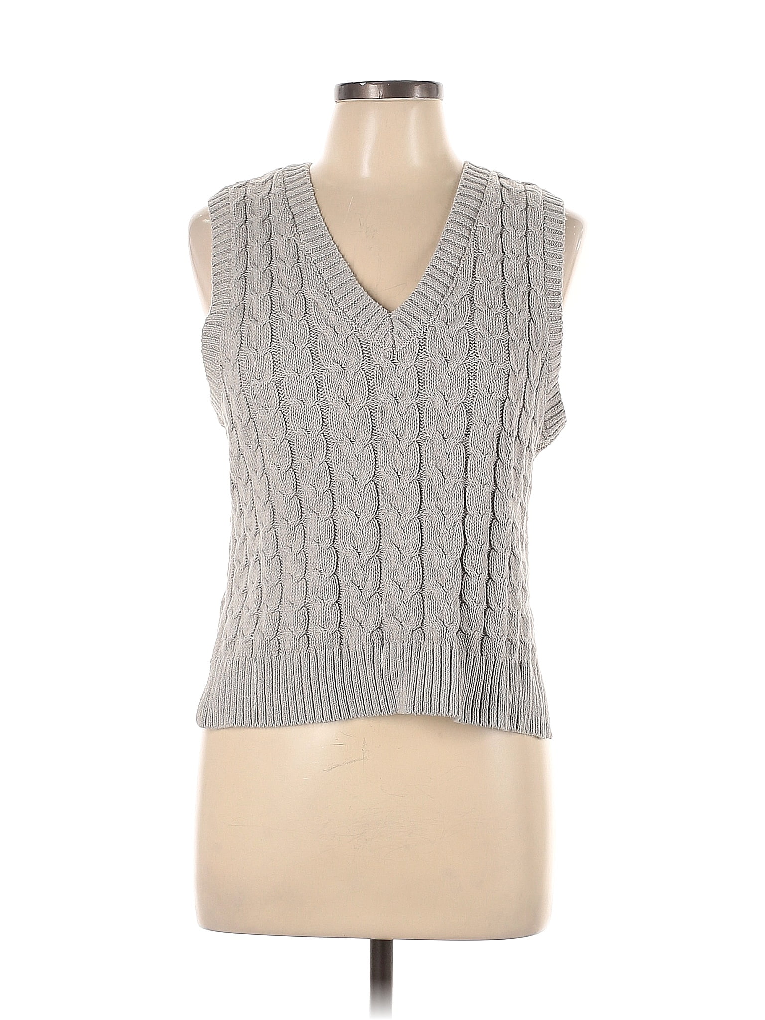 Cupcakes & Cashmere Chunky Sweater Vest-Bust 40