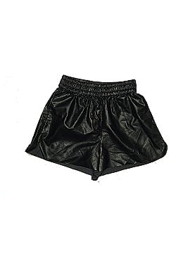 Dèluc Faux Leather Shorts (view 2)