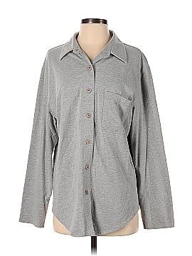 Hannah Rose Long Sleeve Button-Down Shirt (view 1)