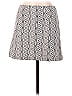 Topshop Argyle Chevron-herringbone Graphic Gray Formal Skirt Size 6 - photo 1