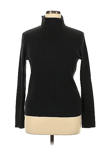 Talbots hot sale black turtleneck