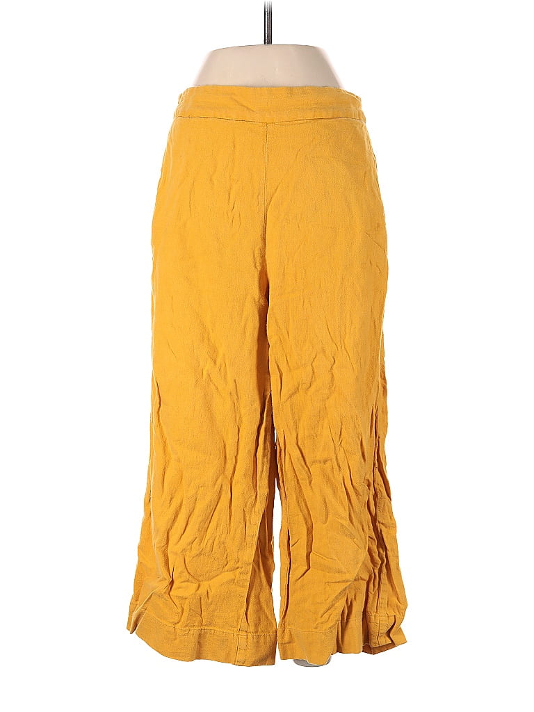 Pants Linen Yellow main image 1