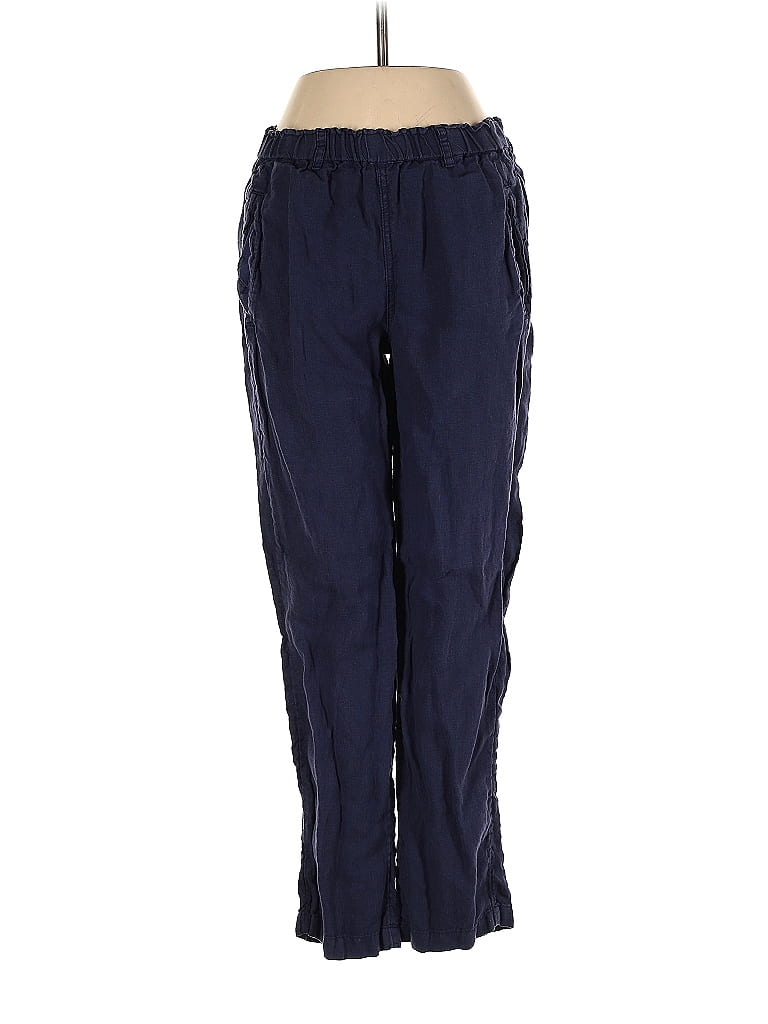 California Linen Pant Black Blue